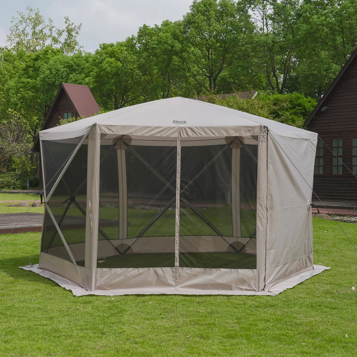 TIMBER RIDGE - Abri Moustiquaire Escamotable à 6 Panneaux-pop-up-screen-house-costco-1819475-pannels-7