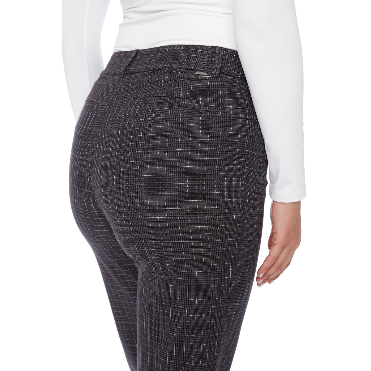 UP! - Pantalon en Coton Extensible pour Femme-women's-stretch-coton-pants-costco-2816134-gris-grey-6