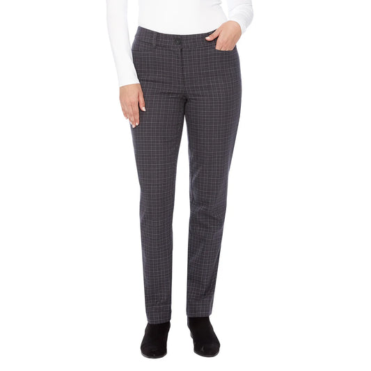 UP! - Pantalon en Coton Extensible pour Femme-women's-stretch-coton-pants-costco-2816134-gris-grey