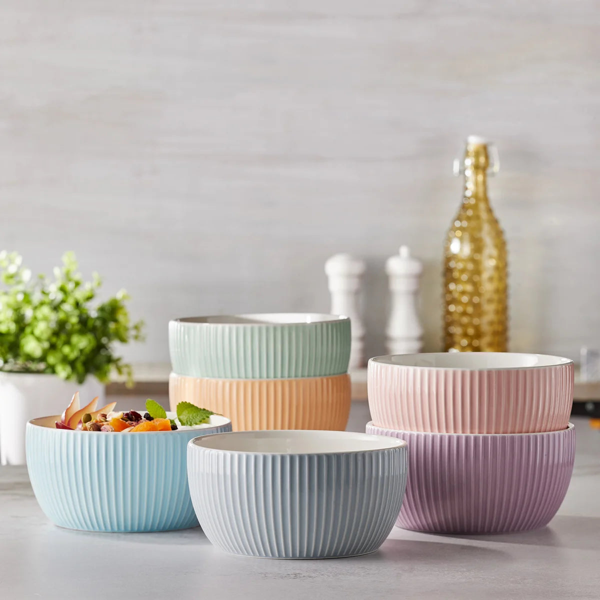 MAISON NEUVE - Ensemble de 6 Bols en Porcelaine Taylor-costco-1876753-porcelain-bowls-piece-8