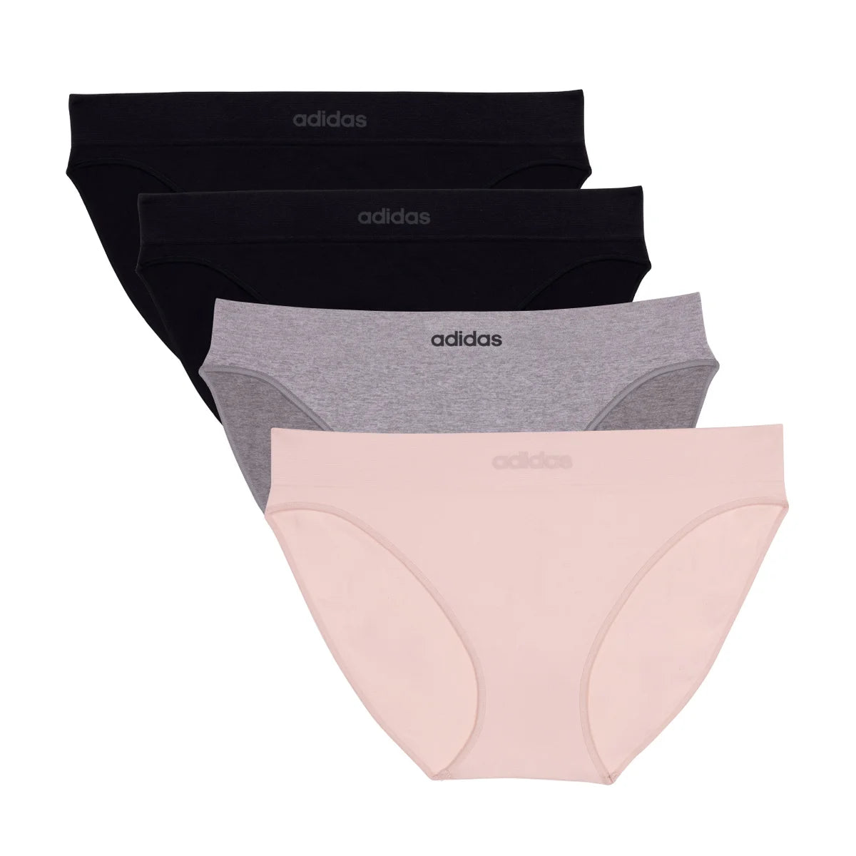 ADIDAS - Paquet de 4 Culottes Bikini Sans Couture pour Femme-pack-seamless-women's-costco-9331002-black-noir-2