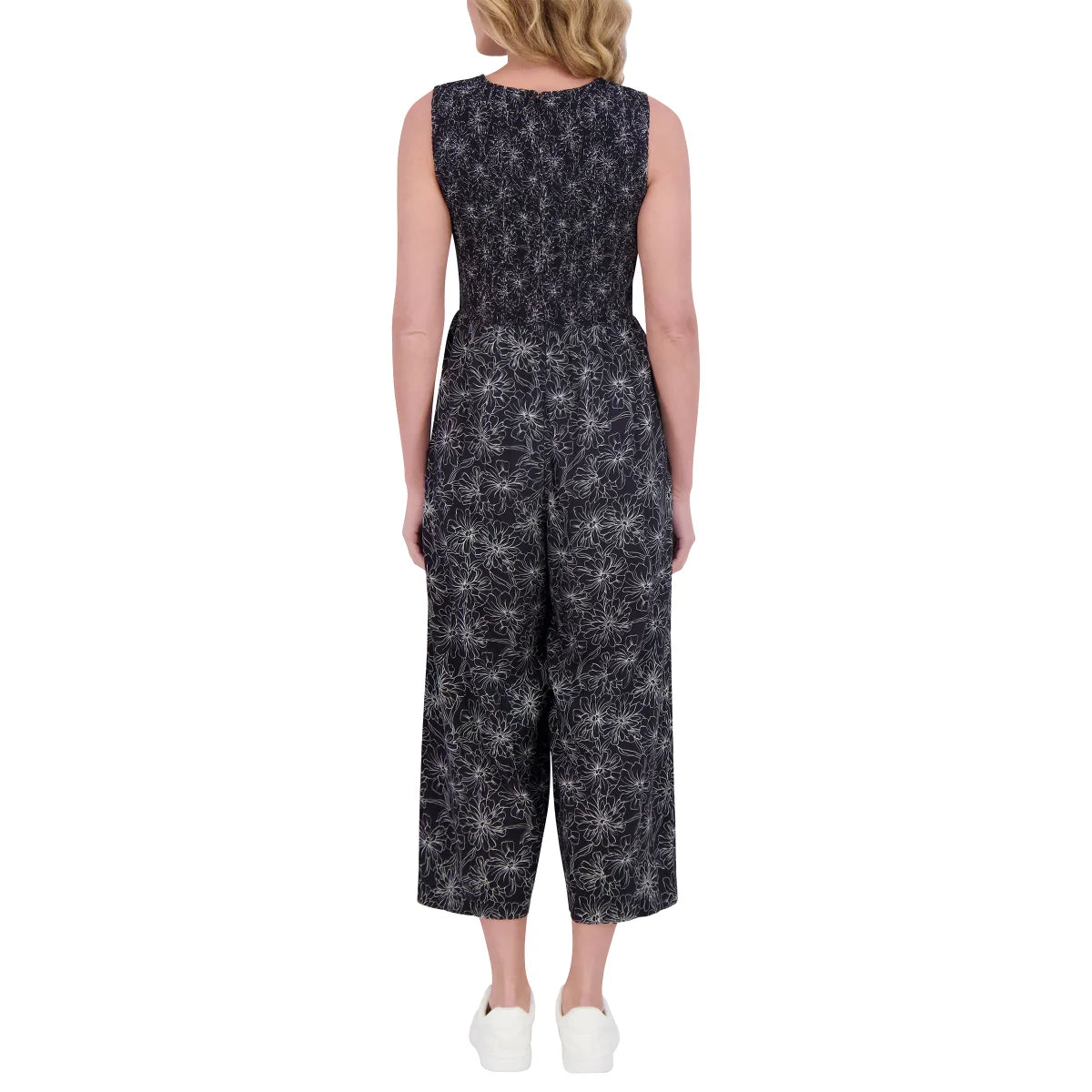ANDREW MARC - Combinaison à Jambe Large pour Femme-WOMEN'S-WIDE-LEG-JUMPSUIT-COSTCO-1876509-NOIR-BLACK-3