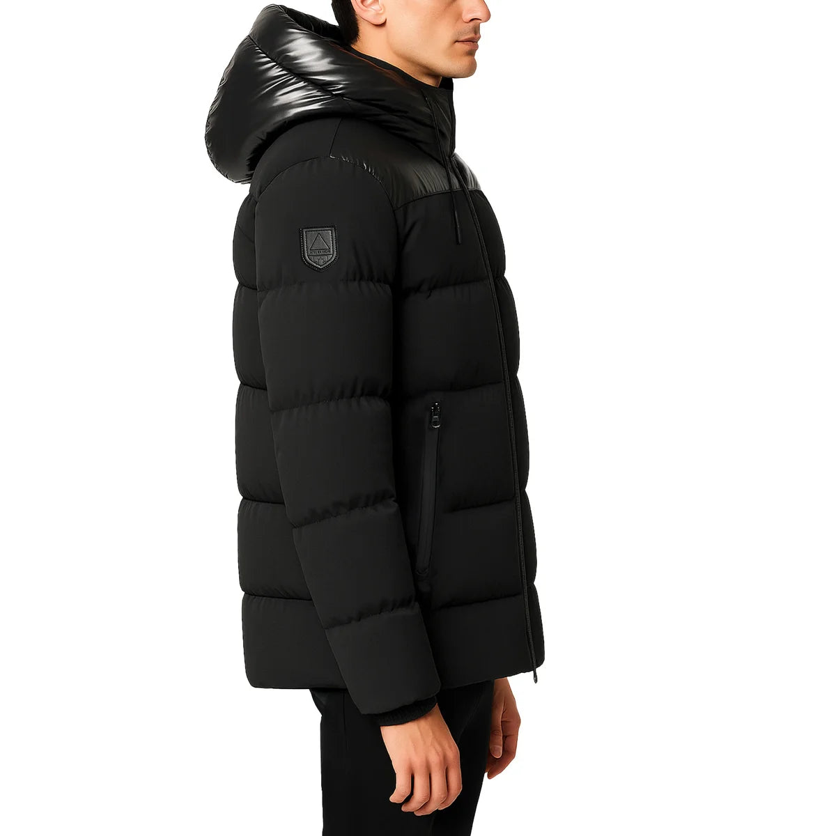 ATELIER NOIR - Manteau Matelassé pour Homme-men's-puffer-jacket-costco-1941303-noir-black-2
