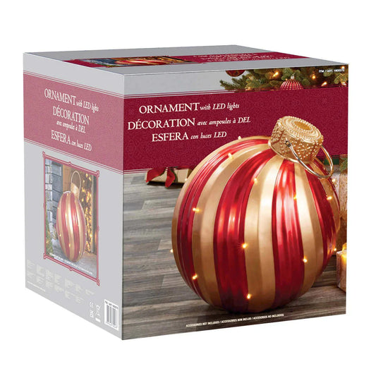 Décoration de Noël Géante avec Ampoules à DEL-giant-christmas-decoration-ornament-boule-led-lights-costco-1600375-2