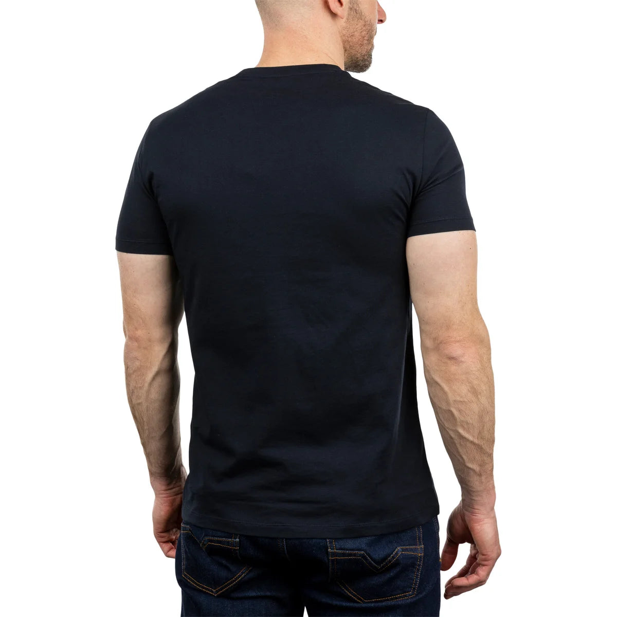 ARMANI EXCHANGE - Chandail à Manches Courtes pour Homme-men's-short-sleeve-t-shirt-costco-1933074-navy-bleu-marin-4