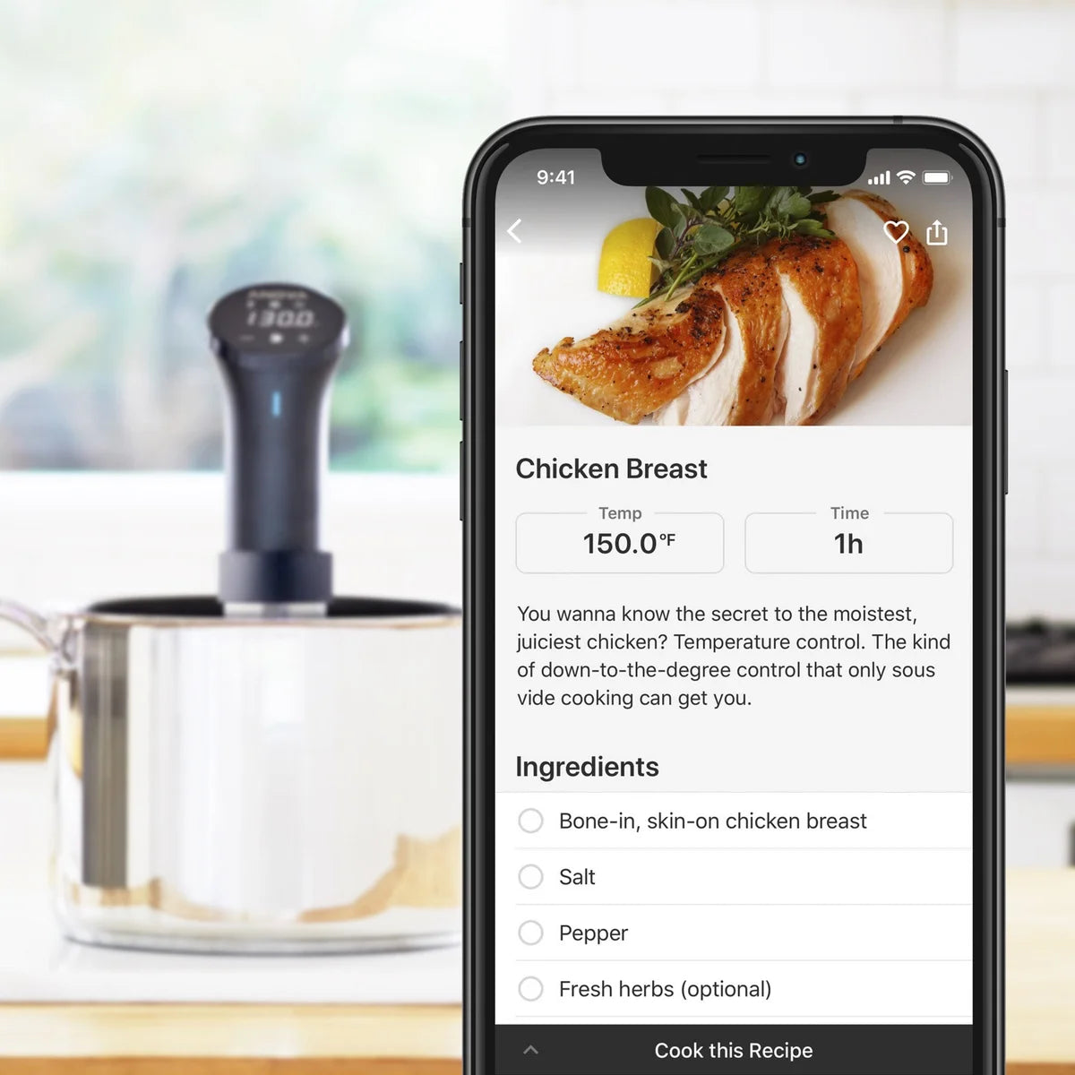 ANOVA - Cuiseur Sous Vide Precision avec Wi-Fi-cooker-costco-2377500-7
