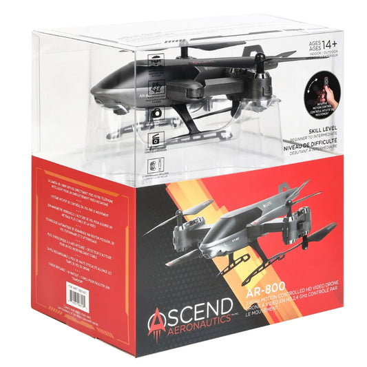 ASCEND AERONAUTICS - Drone à Vidéo HD Contrôlé par le Mouvement AR-800-motion-controlled-video-drone-costco-1851421-2
