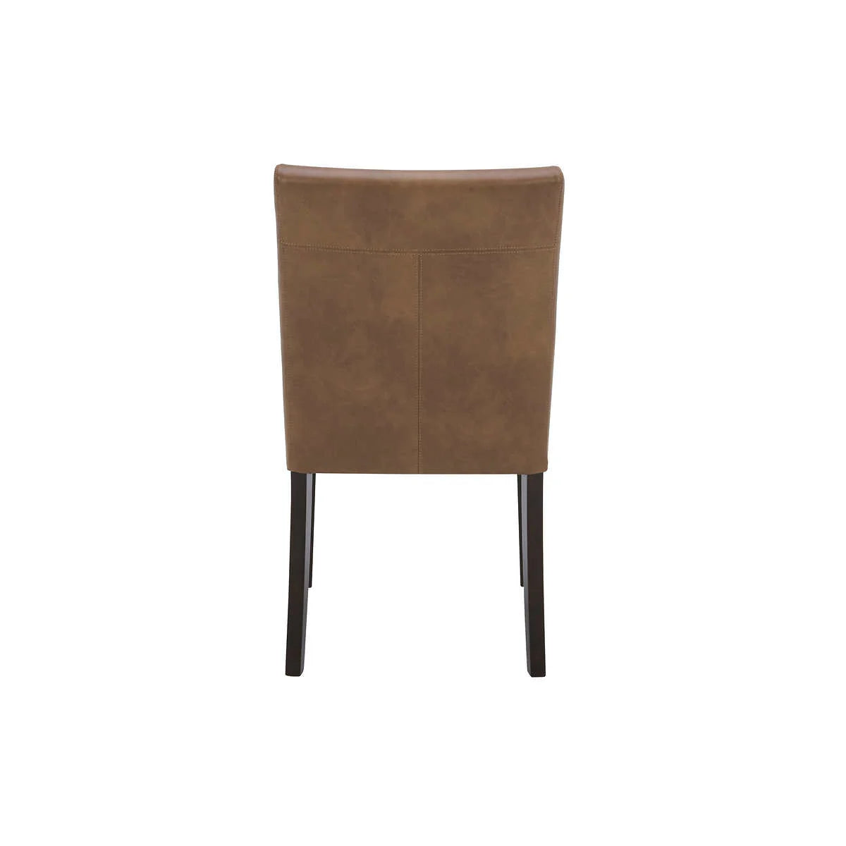 BECKETT - Ensemble de 2 Chaises de Salle à Manger Contemporaine-set-of-contemporary-dining-chair-costco-1635480-brun-brown-4