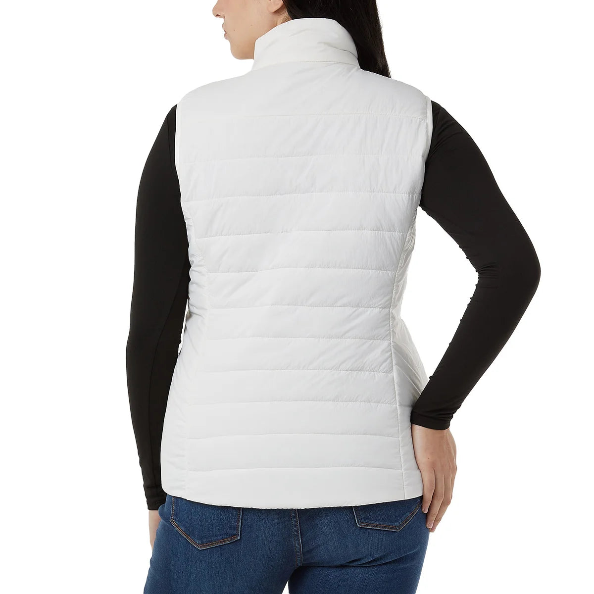 32° HEAT - Veste Sans Manche Air Nano pour Femme-women's-sleeveless-vest-lightweight-costco-1087000-white-blanc-3