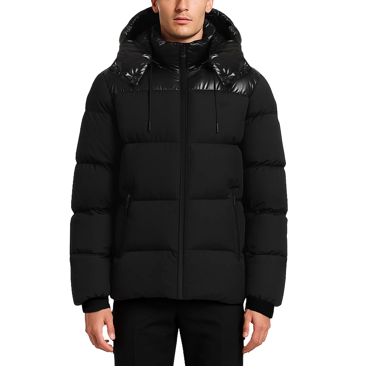 ATELIER NOIR - Manteau Matelassé pour Homme-men's-puffer-jacket-costco-1941303-noir-black