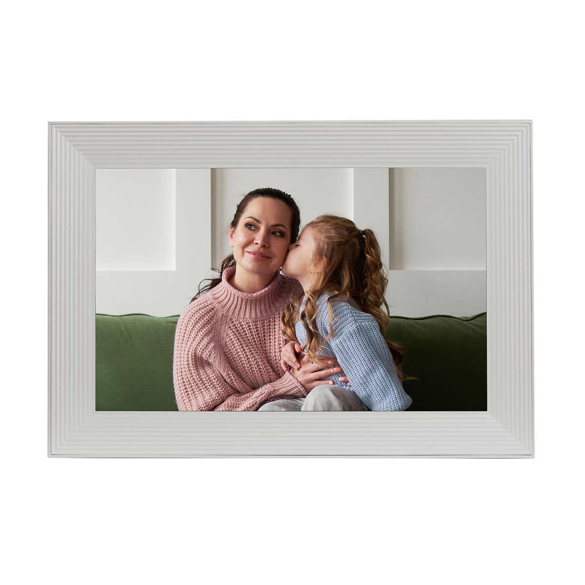 AURA-CADRE-PHOTO-NUMÉRIQUE-GRIFFIN-DIGITAL-FRAME-RAILING-blanc