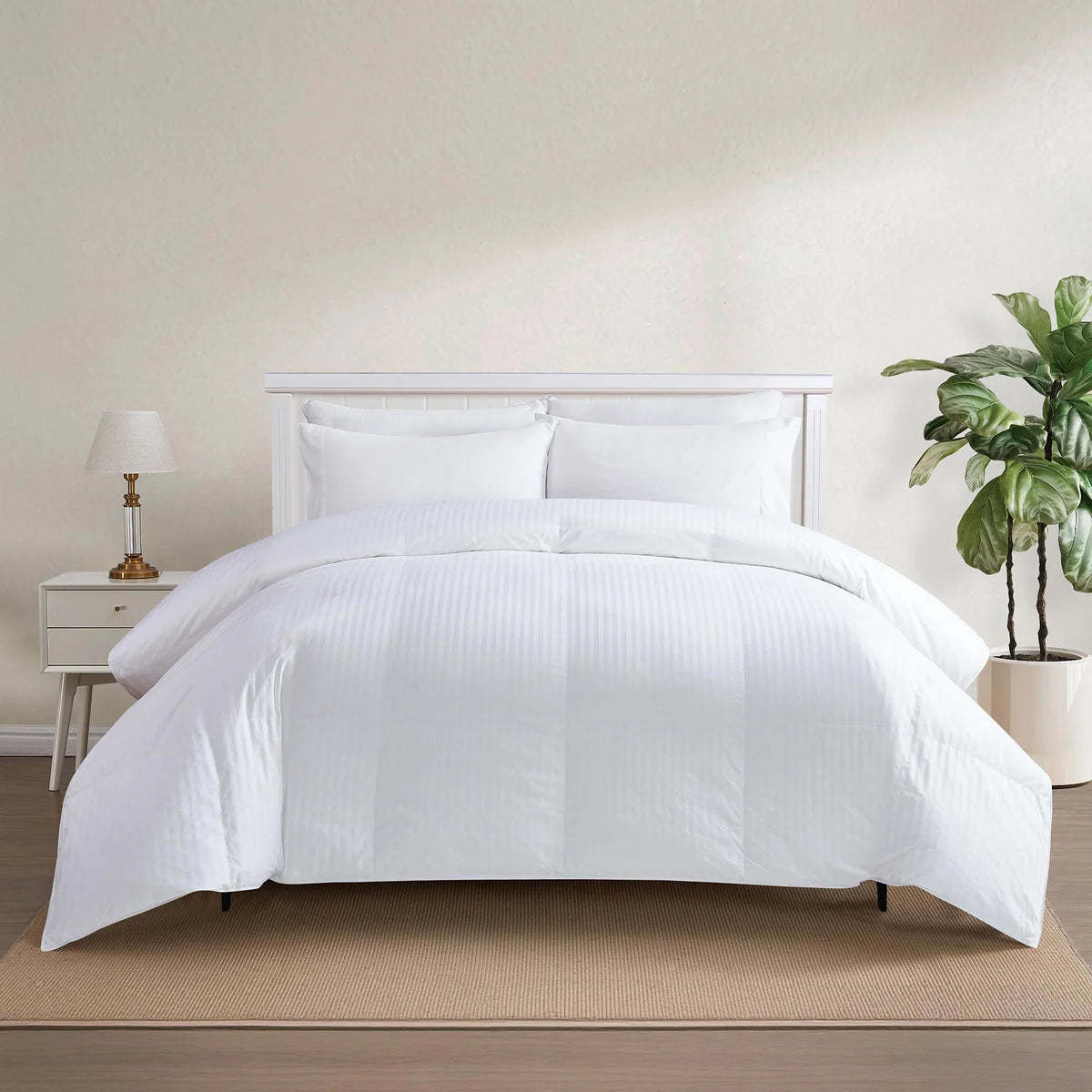 AVOCADO - Couette en Duvet d'Oie Blanche-white-goose-down-duvet-costco-3684901