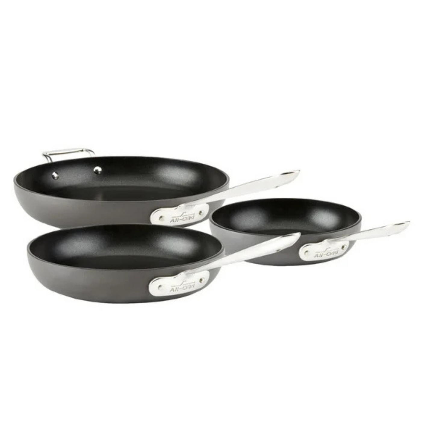 ALL-CLAD - Ensemble de 3 Poêles Antiadhésives-metalcrafters-nonstick-skillets-costco-1736512