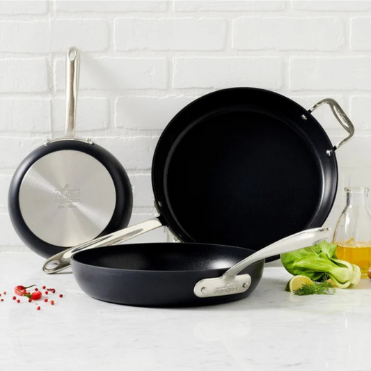 ALL-CLAD - Ensemble de 3 Poêles Antiadhésives-metalcrafters-nonstick-skillets-costco-1736512-2