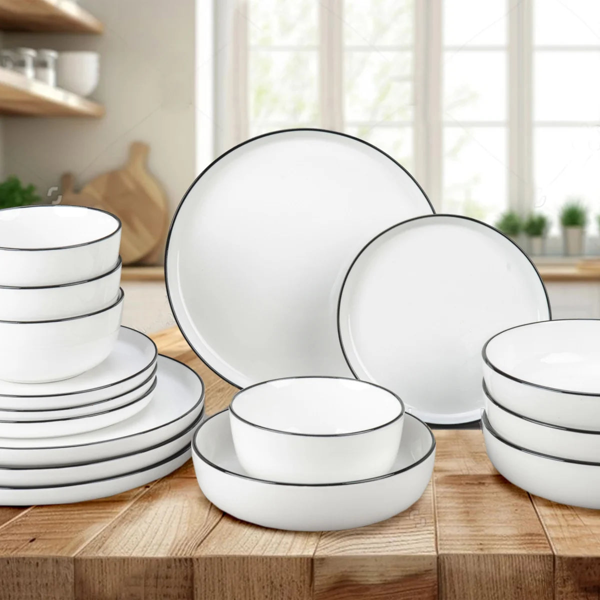BIA CORDON BLEU - Service de Vaisselle de 16 Pièces Aubry-pieces-dinnerware-set-costco-1881319-2