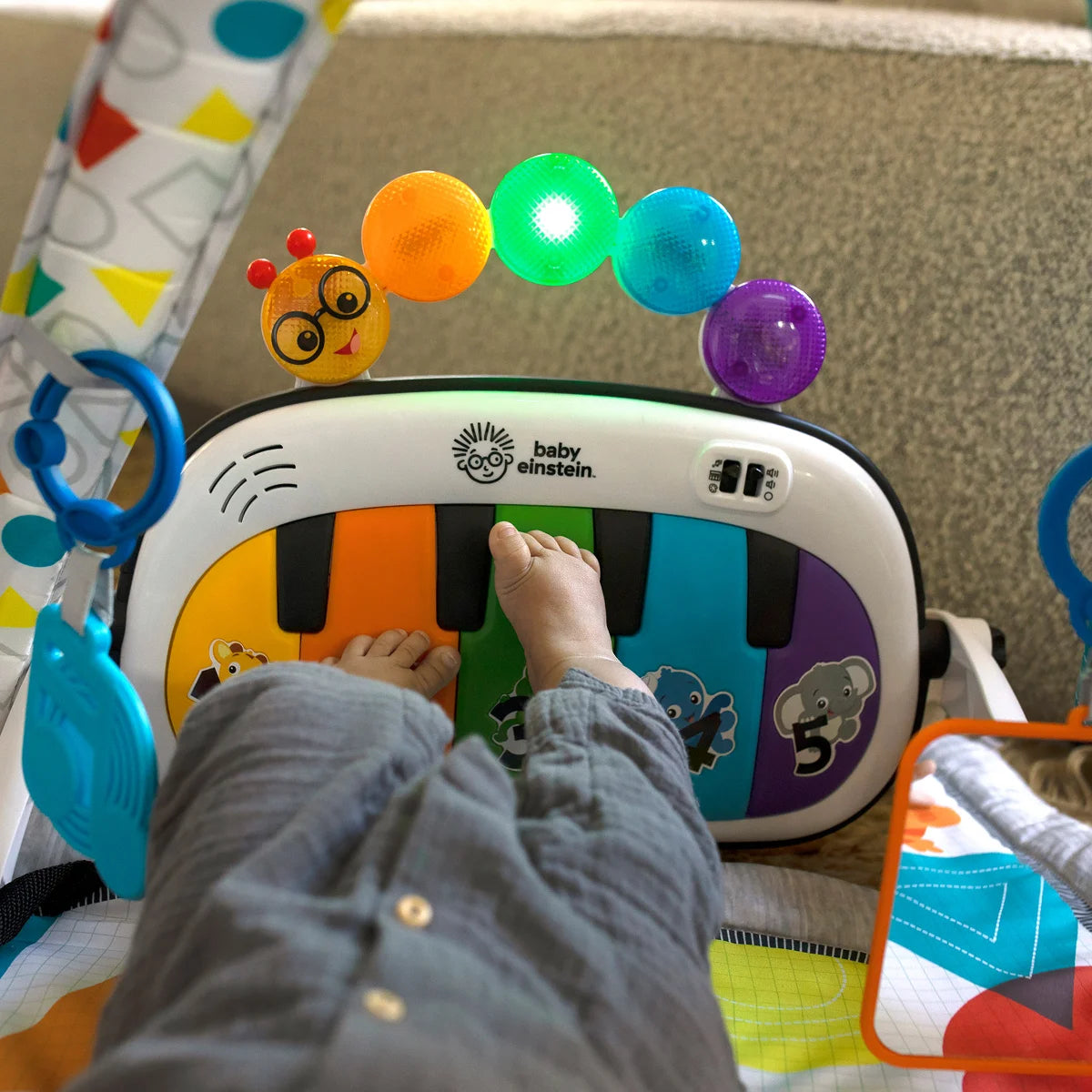 BABY EINSTEIN - Tapis d'Éveil et d'Activités avec Jouets à Emporter Ultimate 5-in-1 Kickin' Tunes-activity-gym-abd-take-along-toys-&-1785126-costco-5