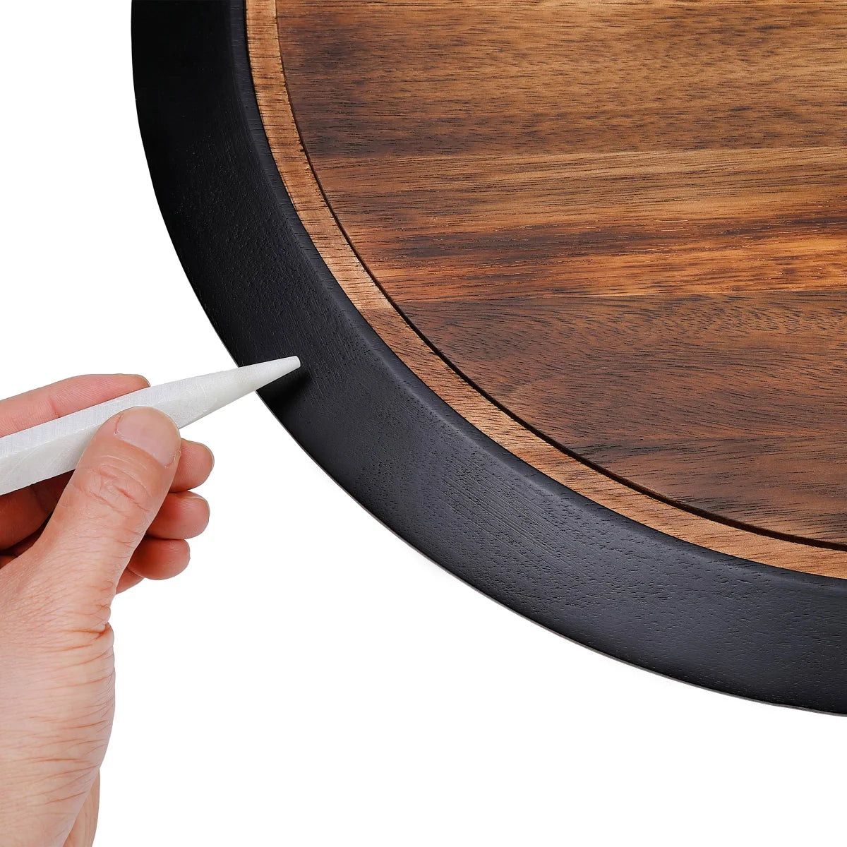 birdrock-home-plateau-tournant-avec-bord-de-tableau-à-craie-lazy-susan-with-chalkboard-edge-costco-1759380-4