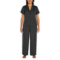 Pyjama Banane En Satin à Manches Longues Pour Enfant - Ensemble 2 Pièces Boutonné - Taille élastique 5-14 Ans - 4
