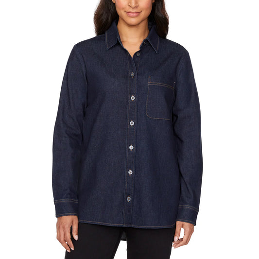 BUFFALO - Chemisier en Denim Extensible pour Femme-WOMEN'S-STRETCH-DENIM-SHIRT-COSTCO-1851740