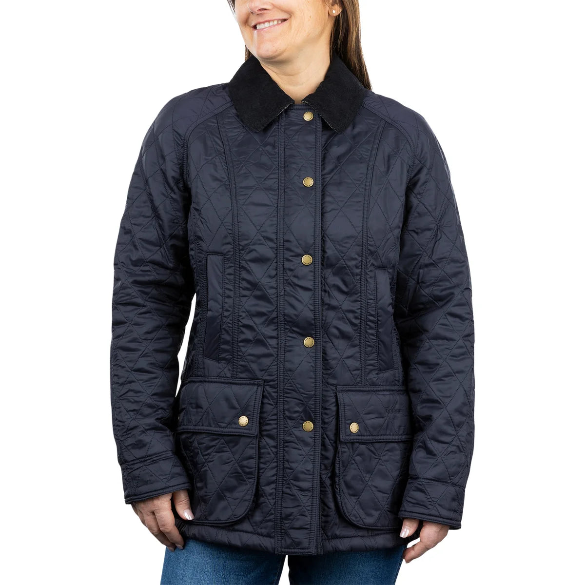 BARBOUR - Veste Matelassée Beadnell Polarquilt pour Femme-jacket-quilted-LQU0471NY91-NAVY-BLEU-MARIN-COSTCO-1937395