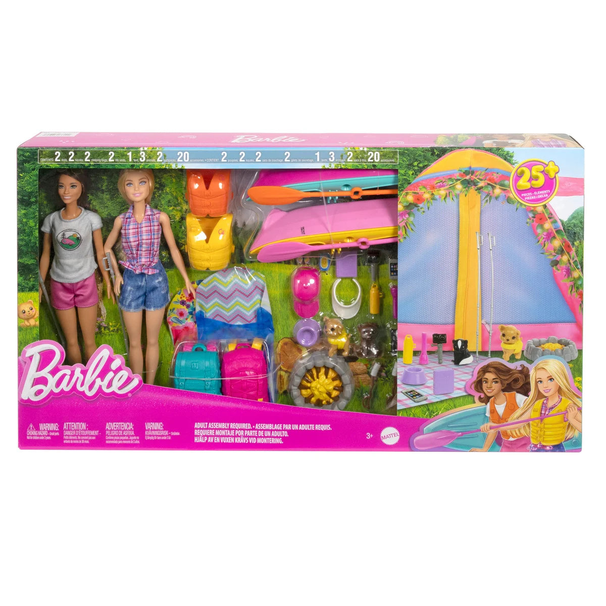 Barbie Toy Barbie Skipper Camping Set BARBIE Outdoor Camping