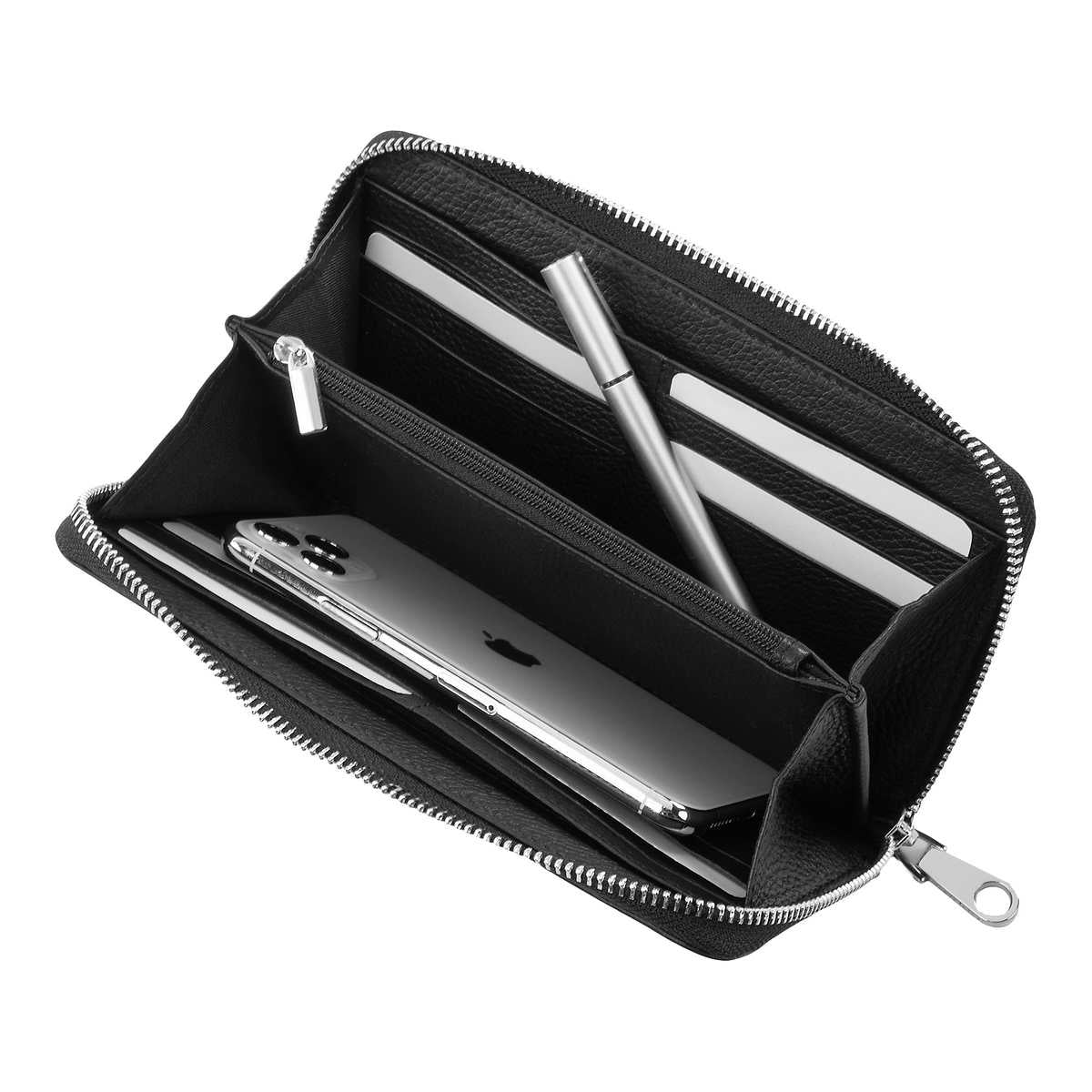 BUGATTI-PORTEFEUILLE-FERMETURE-ÉCLAIR-FULL-ZIP-WALLET-3