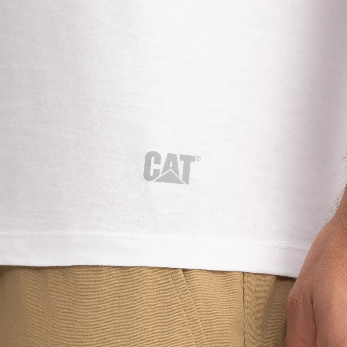 CAT - Paquet de 4 T-Shirt Ras du Cou-pack-crew-shirts-men's-homme-costco-1699050-white-blanc-6