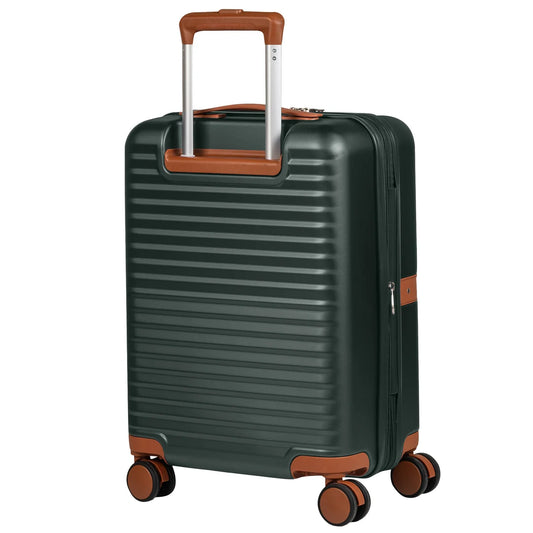 CHAMPS - Valise de Cabine Rigide Extensible Vintage II-luggage-hardside-expandable-spinner-carry-on-costco-2898361-s1030-green-vert-2