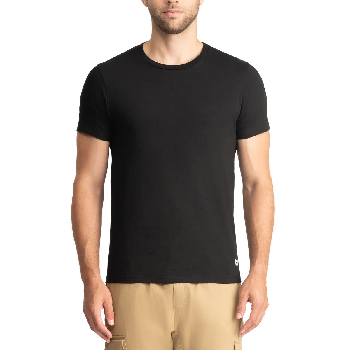 CAT - Paquet de 4 T-Shirt Ras du Cou-pack-crew-shirts-men's-homme-costco-1699050-noir-gris-black-grey-2