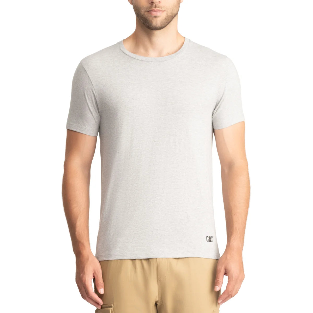 CAT - Paquet de 4 T-Shirt Ras du Cou-pack-crew-shirts-men's-homme-costco-1699050-noir-gris-black-grey-5