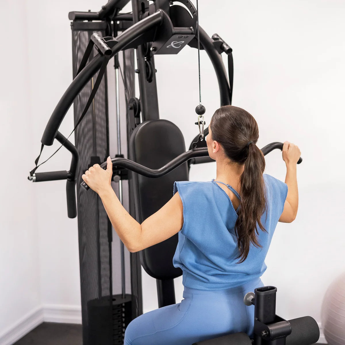 CENTR - Exerciseur Multifonction avec Colonne de Poids de 150 lb Multi-Gym *Boite Endommagée*-weight-stack-costco-1819449-9
