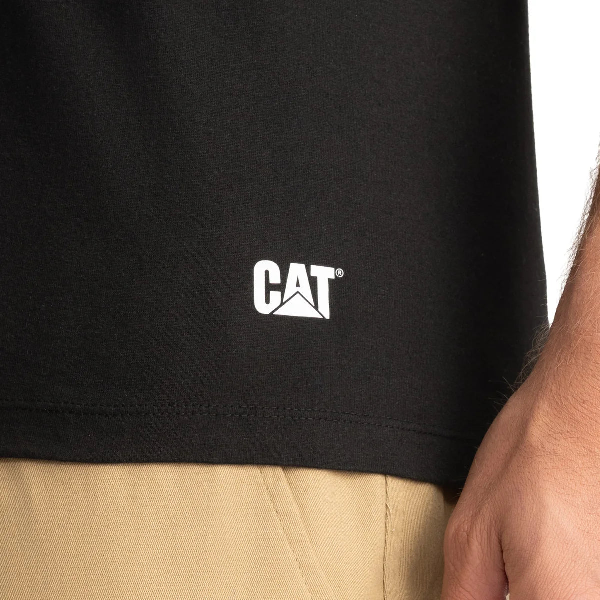 CAT - Paquet de 4 T-Shirt Ras du Cou-pack-crew-shirts-men's-homme-costco-1699050-noir-gris-black-grey-4