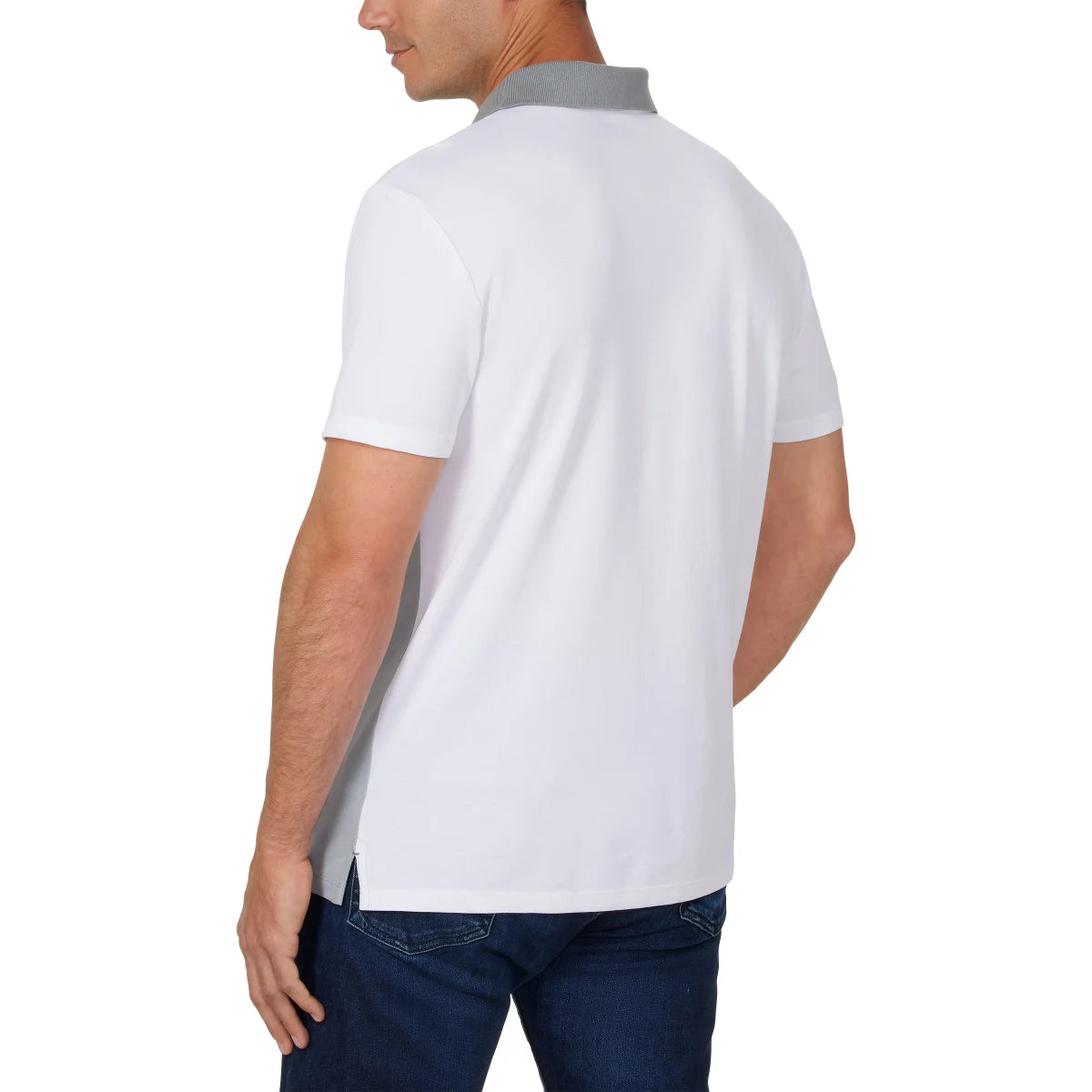 -CALVIN KLEIN - Polo pour Homme-MEN'S-POLO-SHIRT-COSTCO-1894658-GRIS-GREY-2