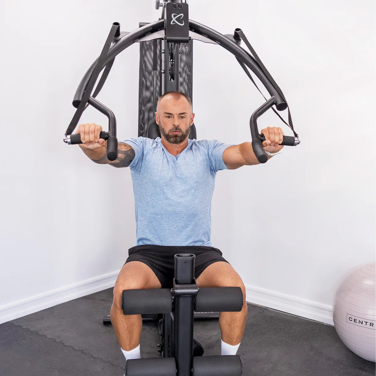 CENTR - Exerciseur Multifonction avec Colonne de Poids de 150 lb Multi-Gym *Boite Endommagée*-weight-stack-costco-1819449-7