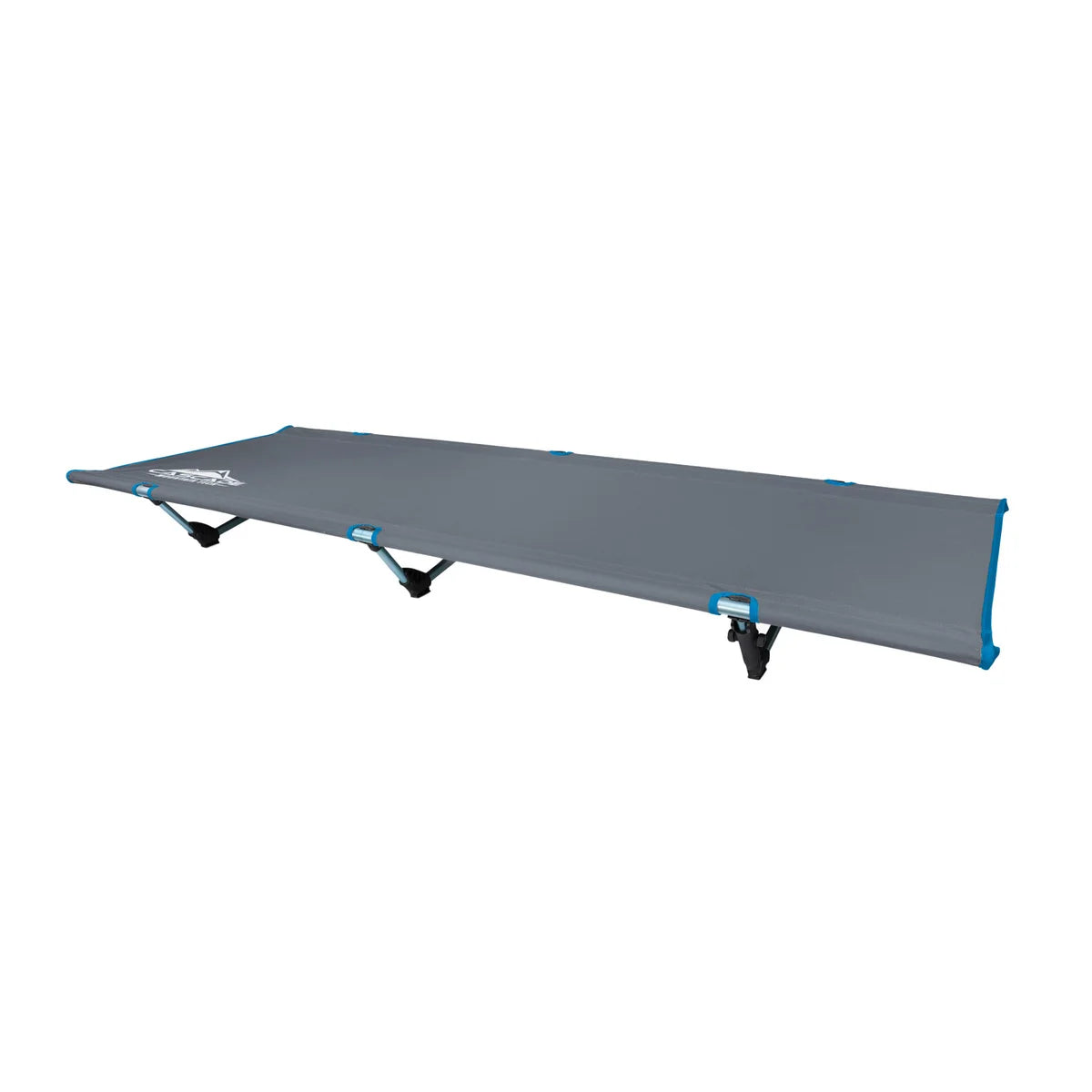 Lit de camp pliant en aluminium avec toile verte | Securimed Lit de camp pliant en aluminium avec toile verte | Securimed