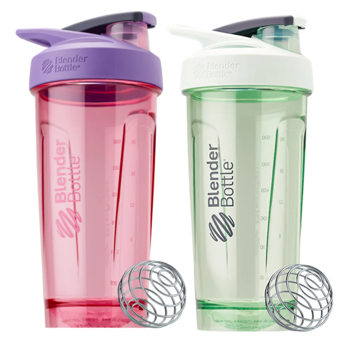 STRADA BLENDER BOTTLE - Paquet De 2 Tasses De Shaker En Plastique Tritan-plastic-shaker-cup-green-pink-1738416-costco
