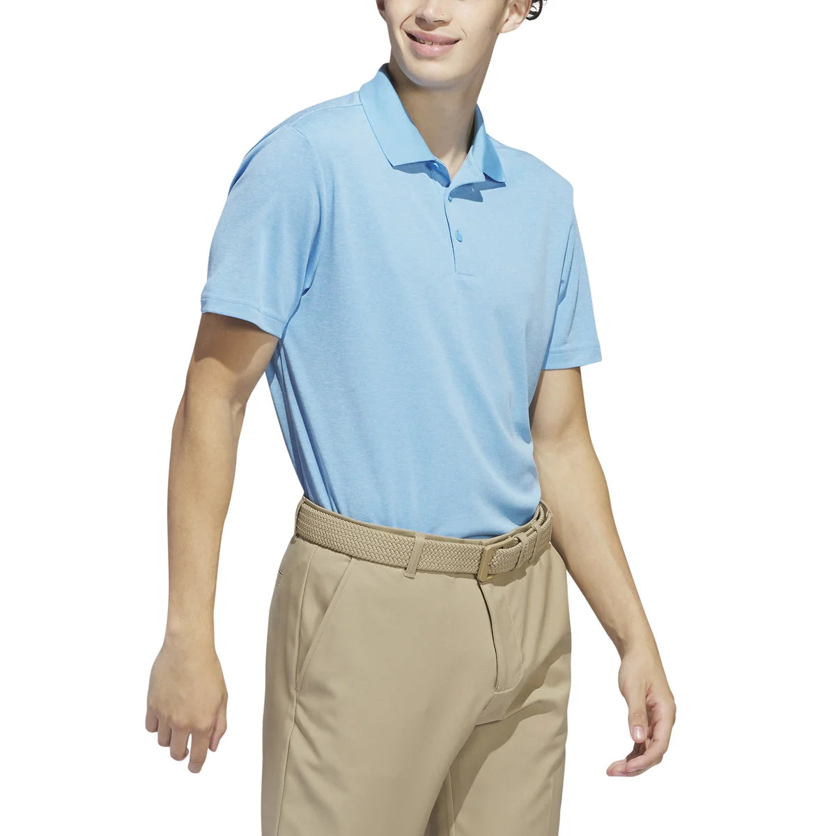 -ADIDAS - Polo de Golf pour Homme-MEN'S-POLO-SHIRT-COSTCO-1867092-BLEU-BLUE-PALE-CLAIR-LIGHT-2