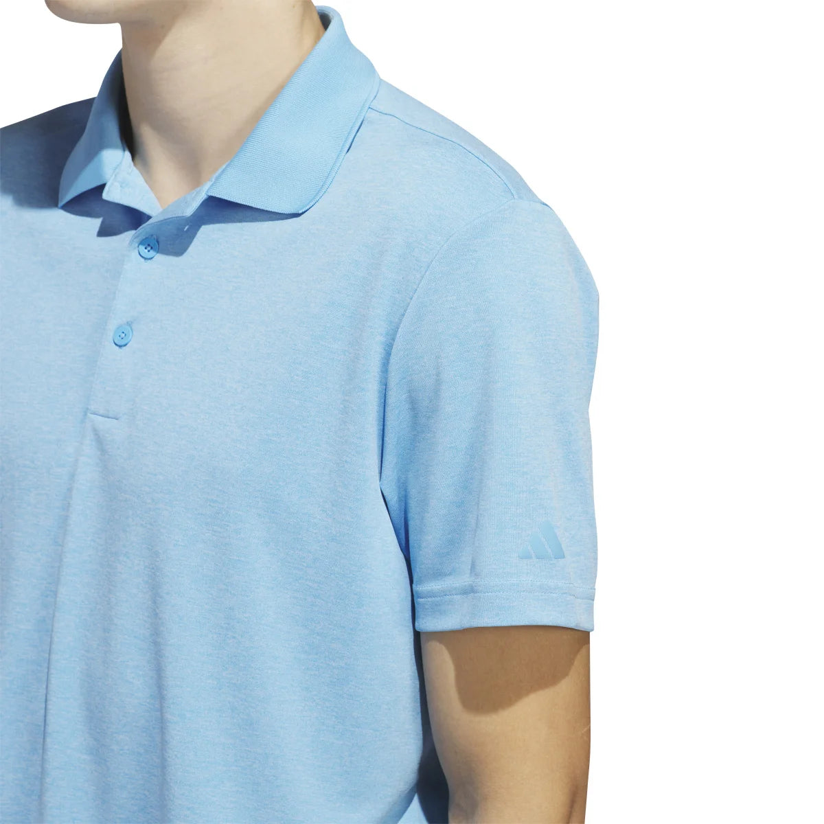 ADIDAS - Polo de Golf pour Homme-MEN'S-POLO-SHIRT-COSTCO-1867092-BLEU-BLUE-PALE-CLAIR-LIGHT-4