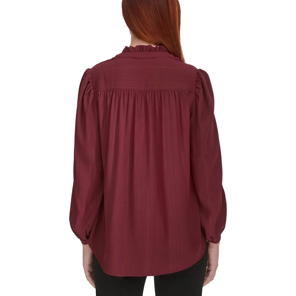 dkny-chemisier-pour-femme-women's-bouse-costco-3811001-rouge-red-2