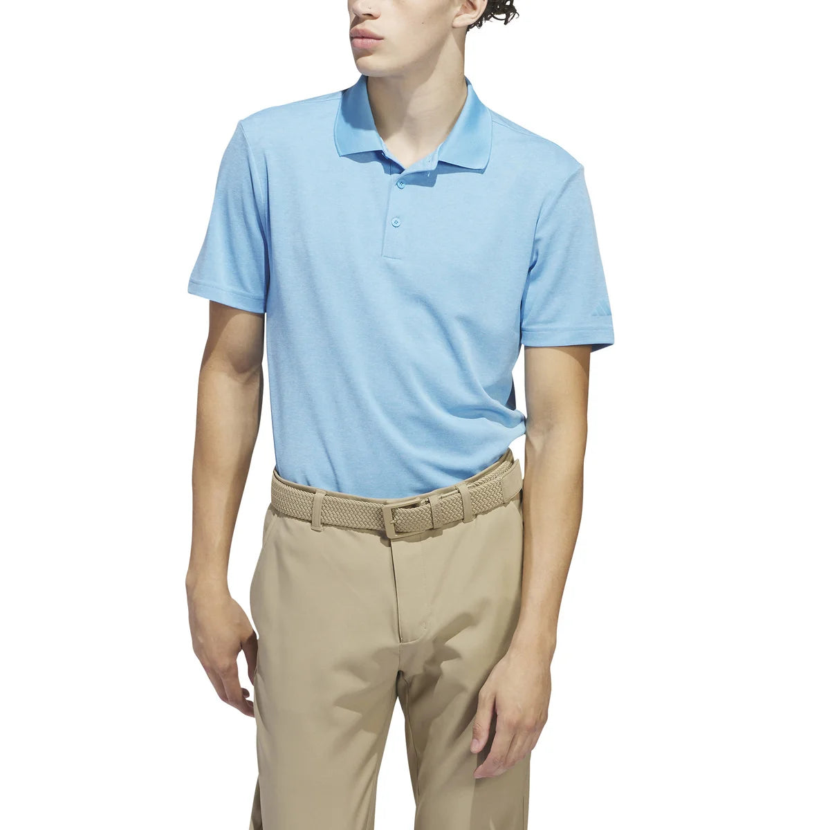 ADIDAS - Polo de Golf pour Homme-MEN'S-POLO-SHIRT-COSTCO-1867092-BLEU-BLUE-PALE-CLAIR-LIGHT