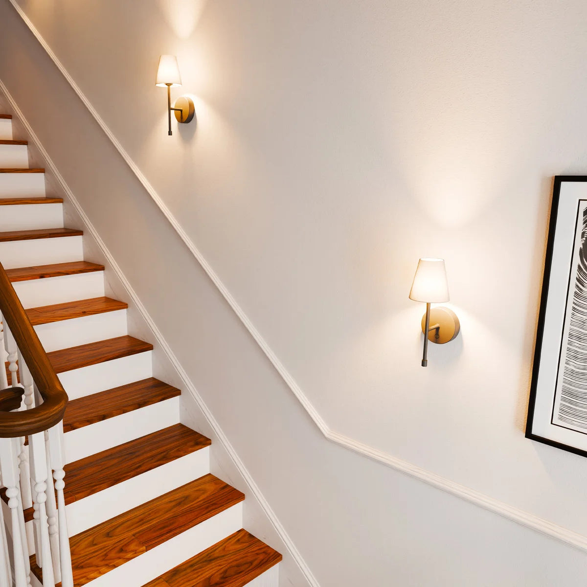 GLOBE - Paquet de 2 Appliqués Rechargeables-black-rechargeable-sconces-white-led-costco-1806224-6