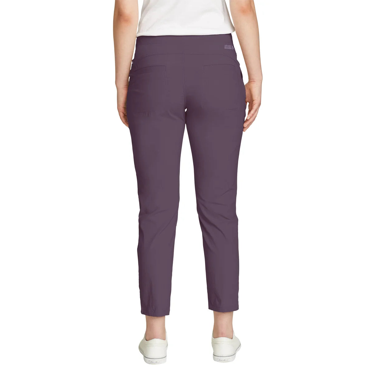 EDDIE BAUER - Pantalon Droit Horizon pour Femme-straight-women's-ankle-pant-costco-1842780-purple-violet-mauve-2