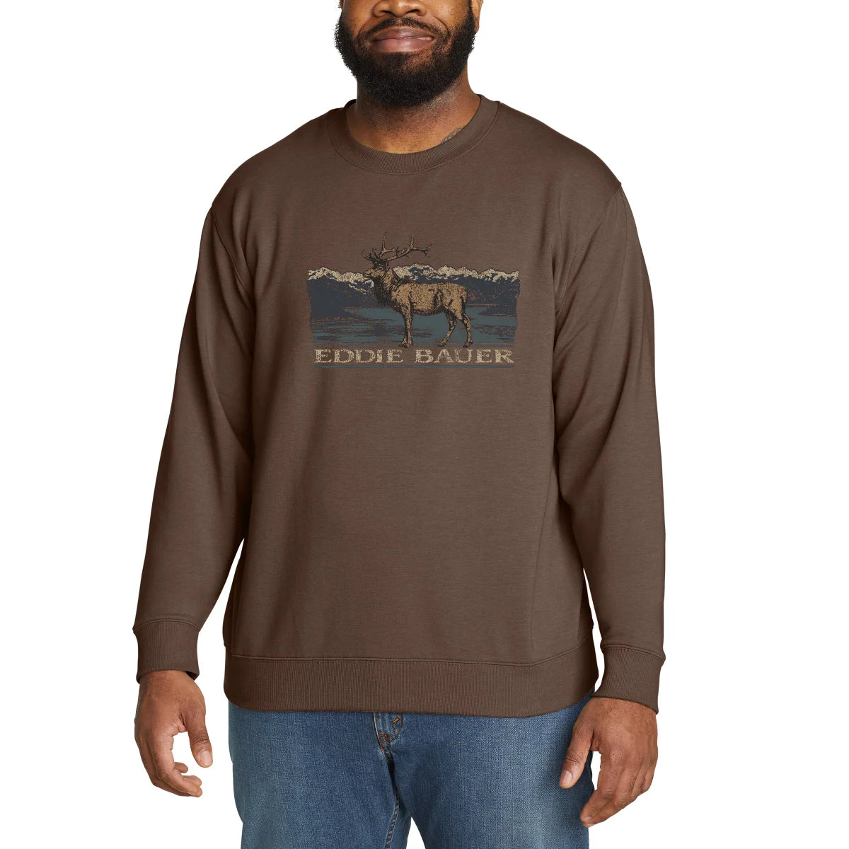 EDDIE BAUER - Chandail à Col Rond pour Homme-crewneck-sweater-costco-1810535-brun-brown