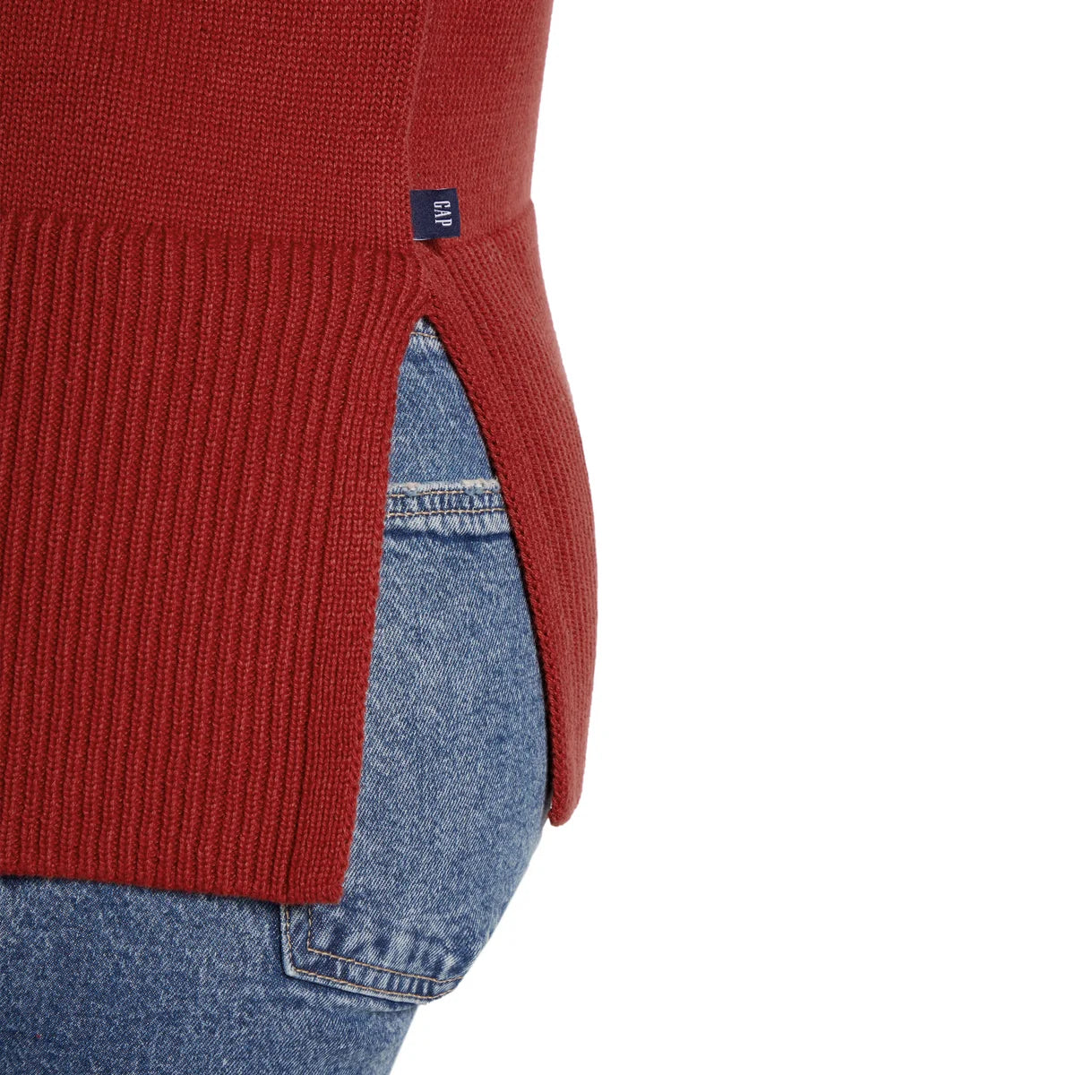 GAP - Chandail à Col Roulé pour Femme-WOMEN'S-TURTLENECK-SWEATER-COSTCO-18709635-ROUGE-RED-5