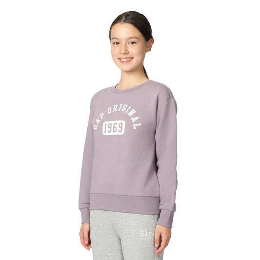 GAP KIDS - Chandail en Molleton pour Fille-Girls-Fleece-Sweatshirt-Mauve-Purple-1236622-1934730