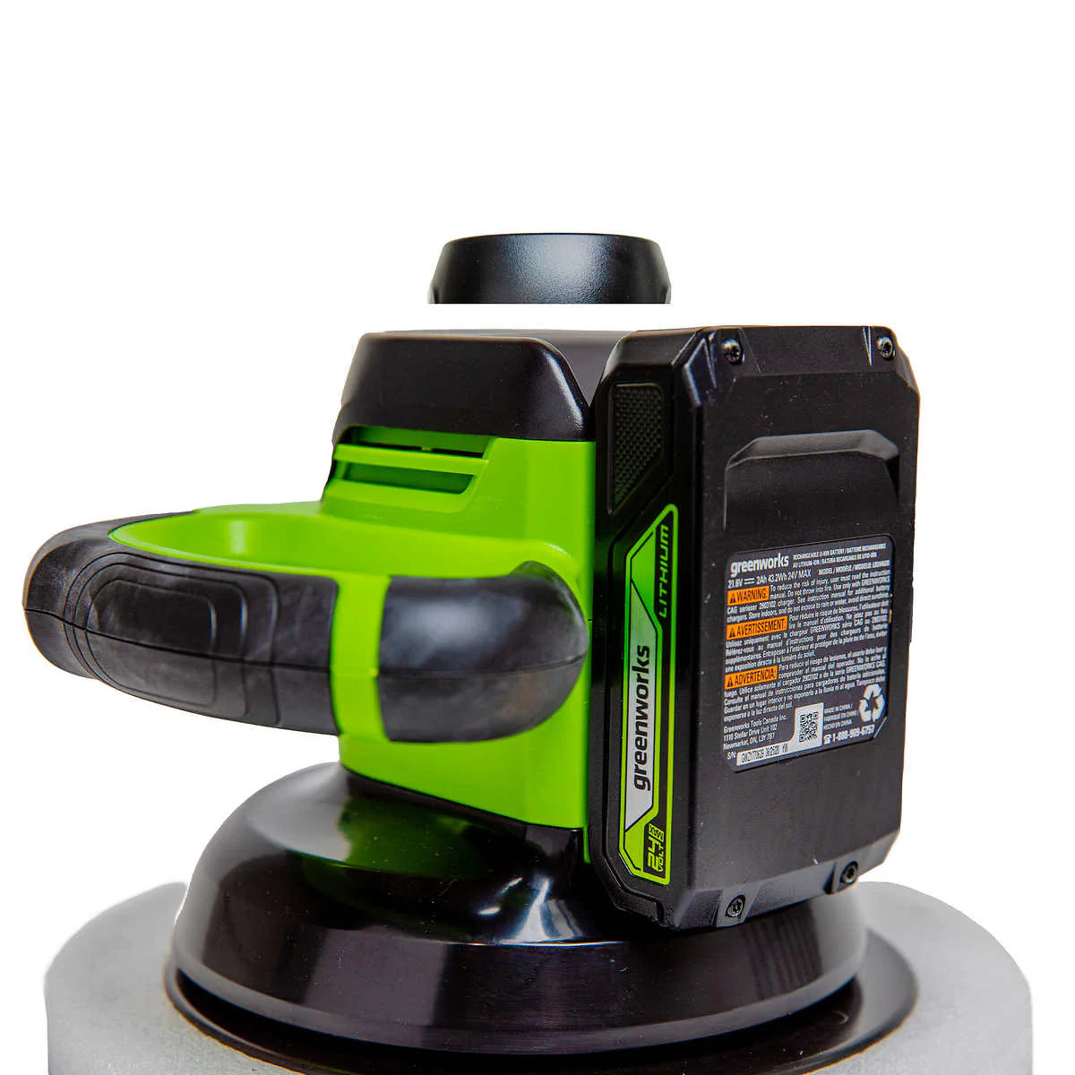 GREENWORKS - Tampon Orbital and Polisseuse Sans Fil de 10 po Powerall 24-4V 10-inch Cordless Buffer & Polisher-3