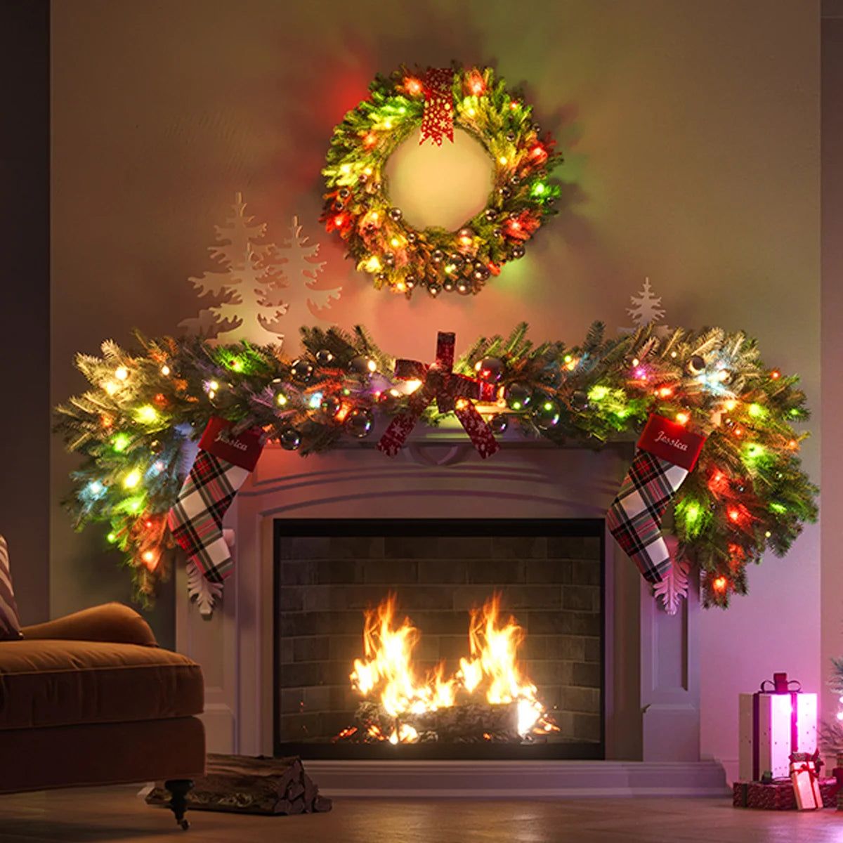 GOVEE - Guirlande Lumineuse S2 de Noël de 100 Pieds *Boite Ouverte*-christmas-string-lights-2s-ft-led-costco-2060331-4