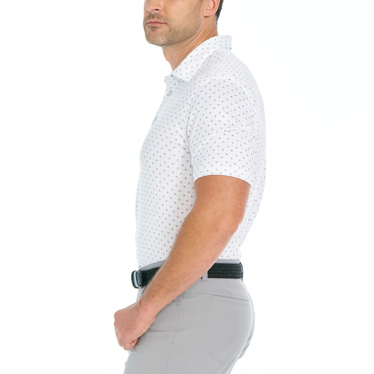 GREG NORMAN - Polo à Manches Courtes pour Homme-MEN'S-SHORT-SLEEVE-POLO-COSTCO-1864550-BLANC-WHITE-2