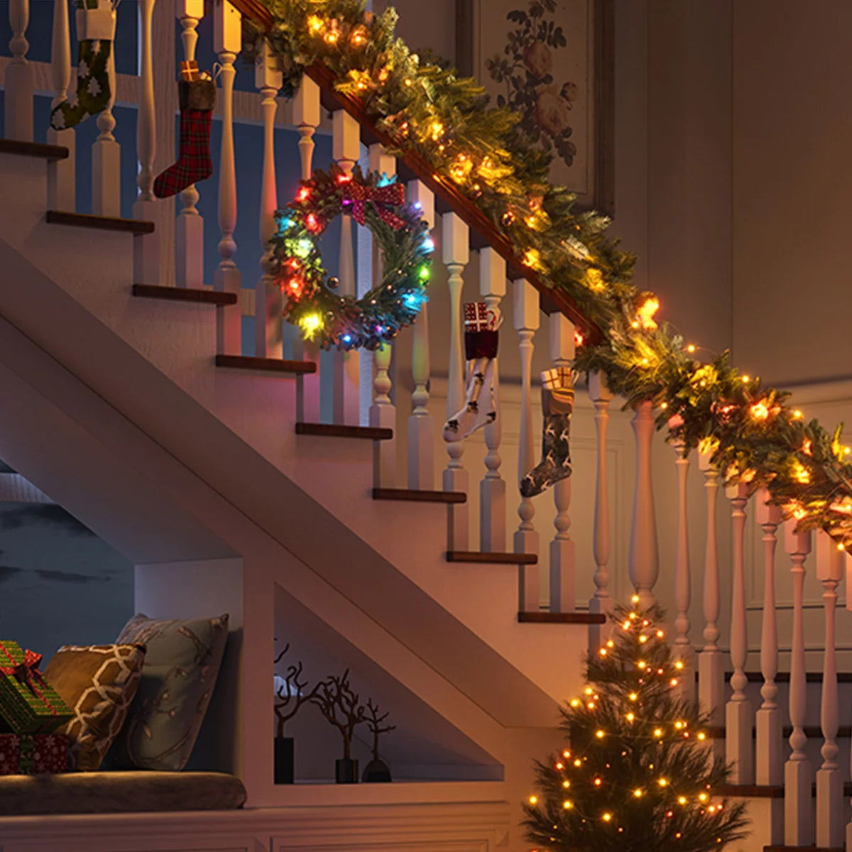 GOVEE - Guirlande Lumineuse S2 de Noël de 100 Pieds *Boite Ouverte*-christmas-string-lights-2s-ft-led-costco-2060331-5