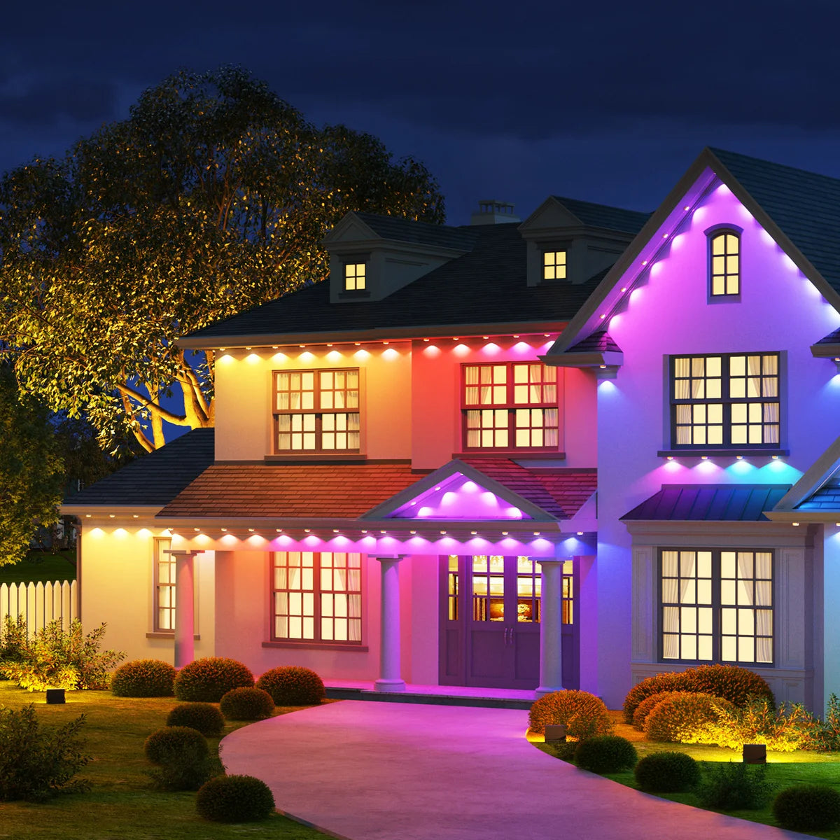 GOVEE - Éclairage d'Extérieur Permanent de 150 Pieds Elite-permanent-outdoor-lights-elite-costco-186205-2025-white-blanc-6